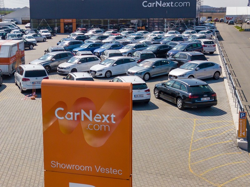 Nový showroom CarNext pro zánovní auta